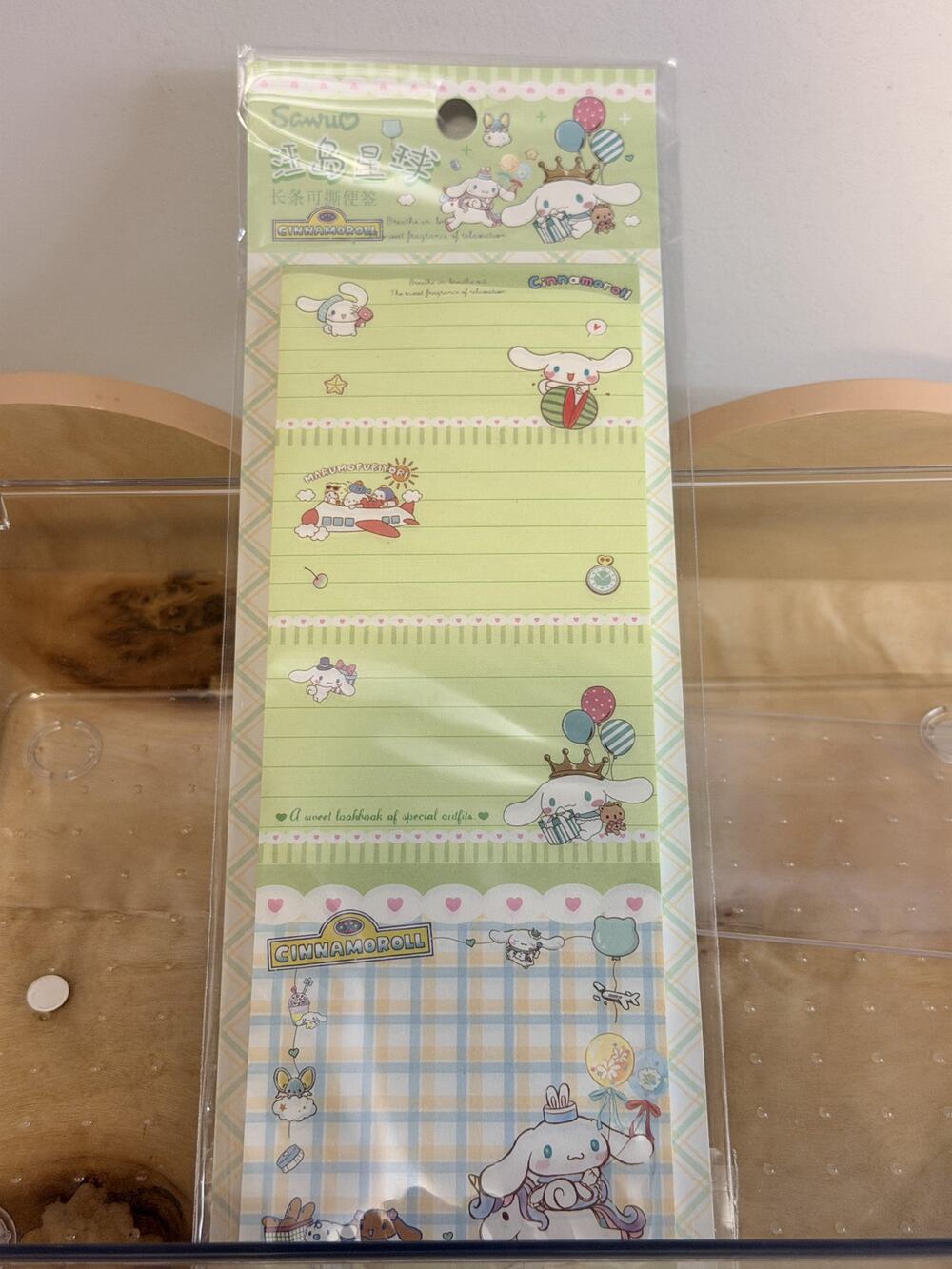 #CIN-045 Cinnamoroll Perforated notepad.